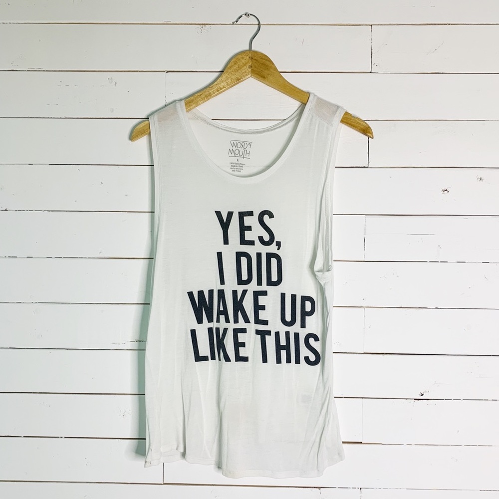 Relaxed fit muscle shirt tank